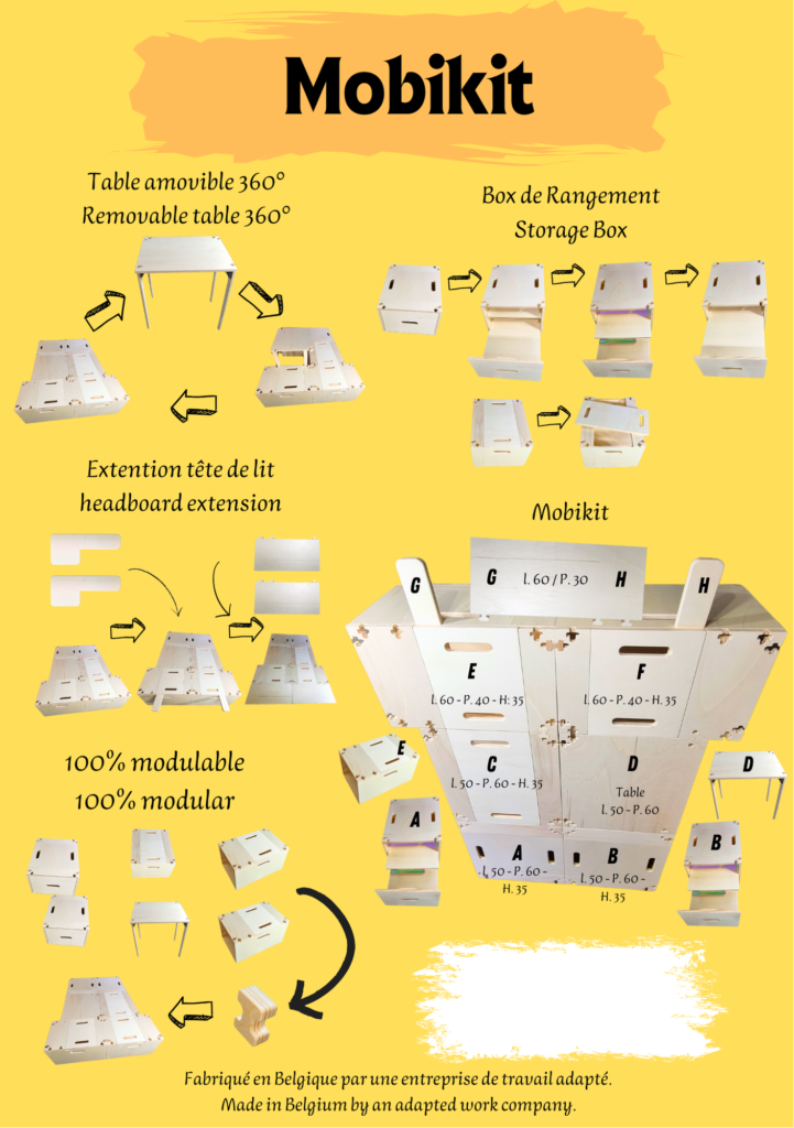 aménagement fourgon modulable