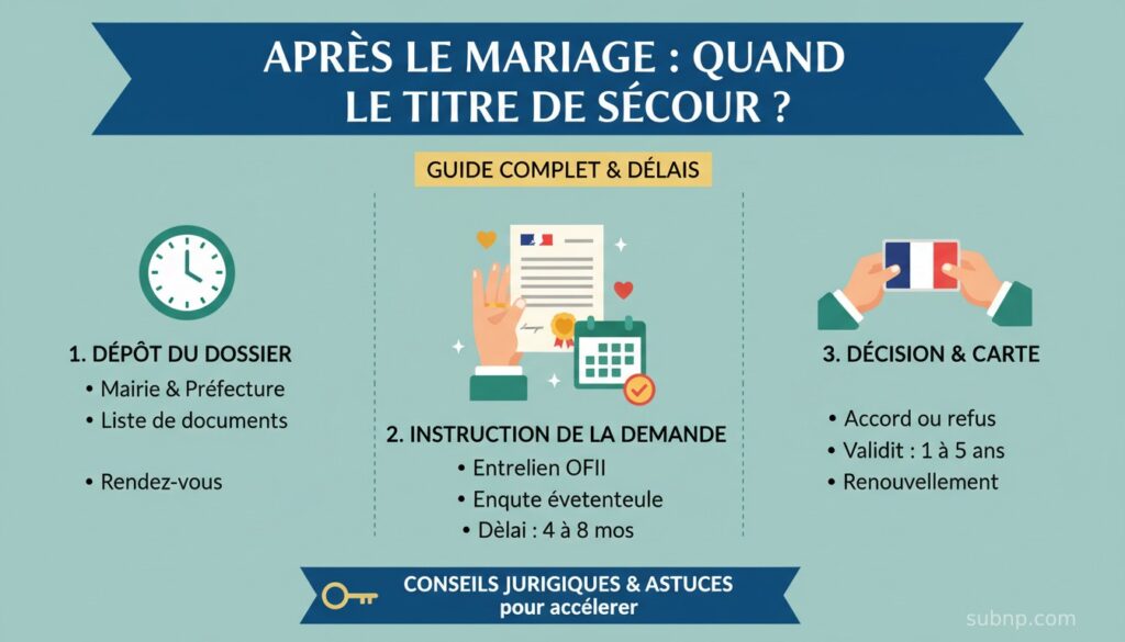 Titre de Séjour Après le Mariage