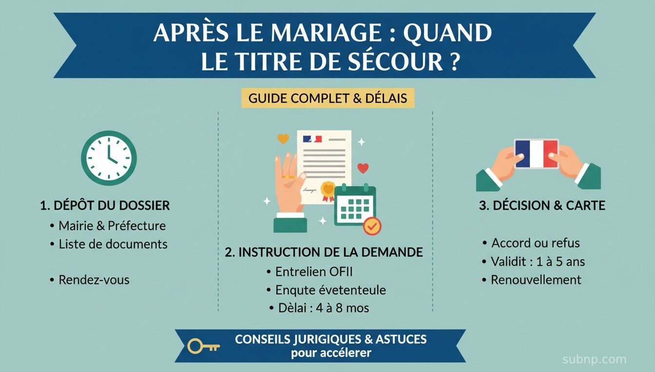 Titre de Séjour Après le Mariage